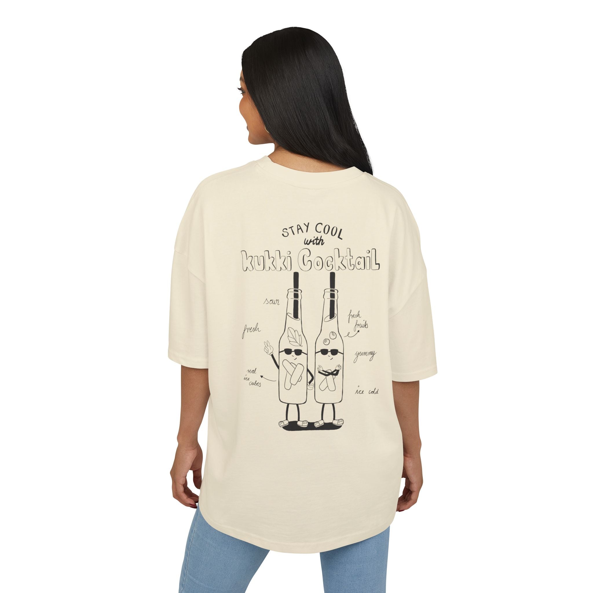 Stay cool with kukki Cocktail - Oversize T-Shirt - kukki Cocktail