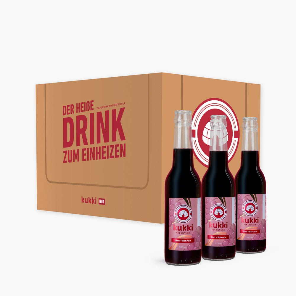 Hot Glühwein | 24 Stk. - kukki Cocktail